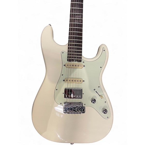 Used Schecter Guitar Research Nick Johnston Signature PT Atomic Snow Solid Body Electric Guitar