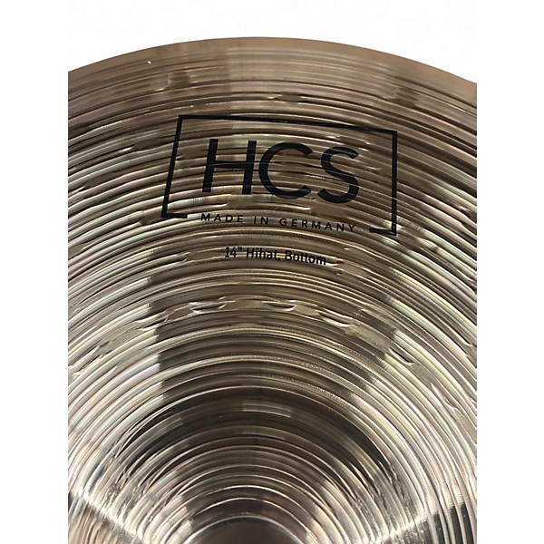 Used MEINL 14in HCS Hi Hat Pair Cymbal