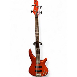 Used Ibanez SR300 Orange Electric Bass Guitar