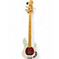 Used Sterling by Music Man STINGRAY RAY24CA Olympic White Electric Bass Guitar thumbnail