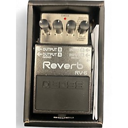 Used BOSS RV6 Digital Reverb Effect Pedal