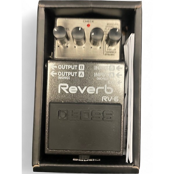 Used BOSS RV6 Digital Reverb Effect Pedal