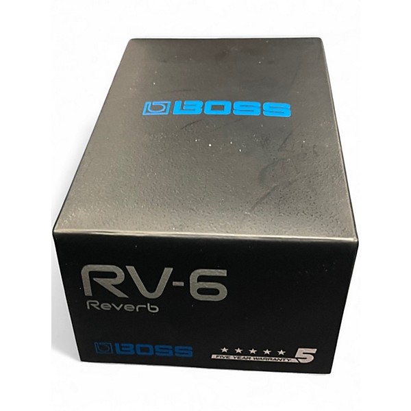 Used BOSS RV6 Digital Reverb Effect Pedal