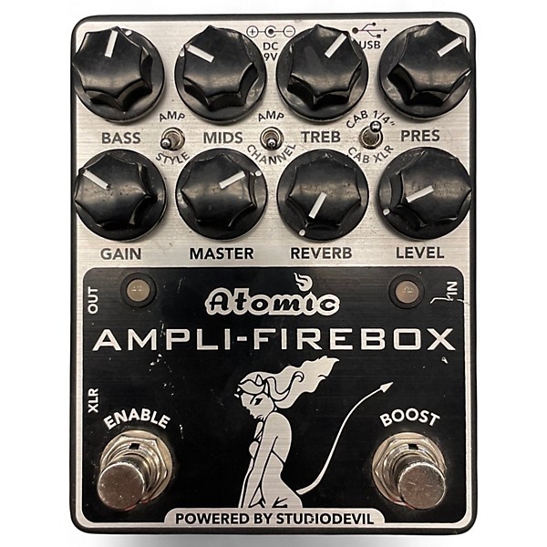 Used Atomic AMPLI-FIREBOX Effect Pedal