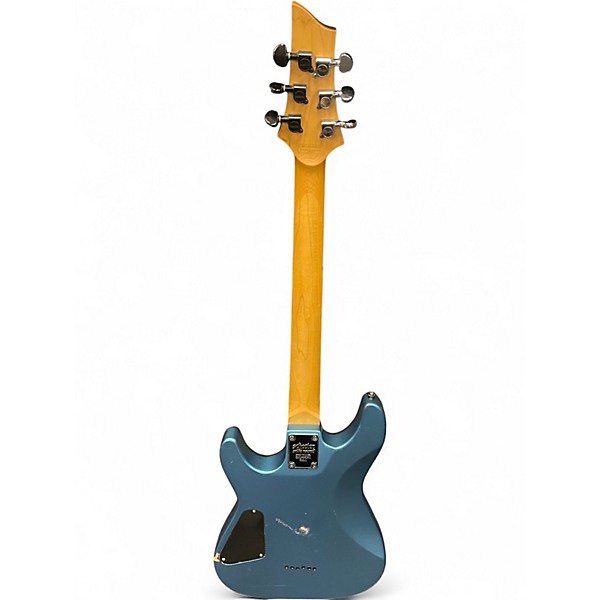 Used Schecter Guitar Research C1 Special METALLIC LIGHT BLUE Solid Body Electric Guitar