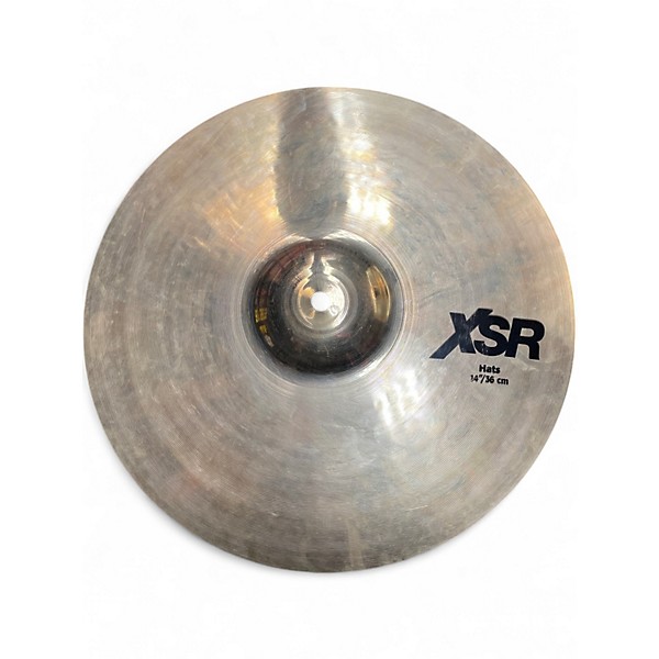 Used SABIAN 14in XSR HI HAT PAIR Cymbal