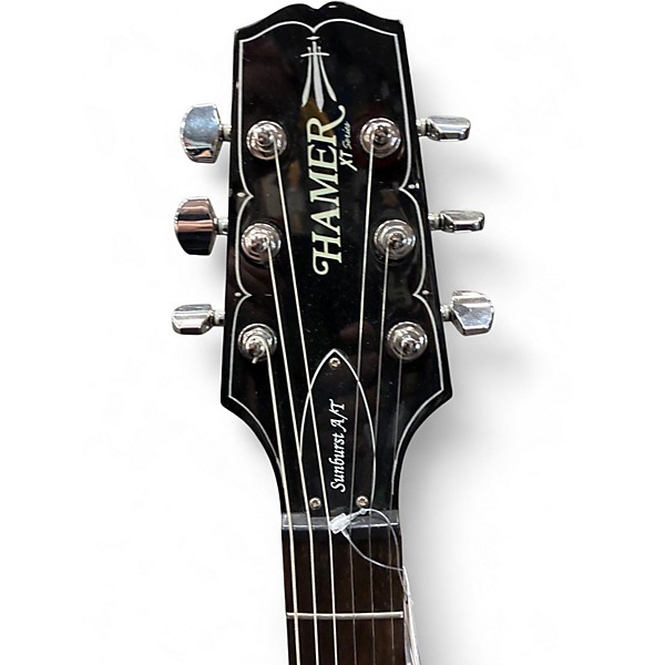 Used Hamer XT SERIES Sunburst Solid Body Electric Guitar