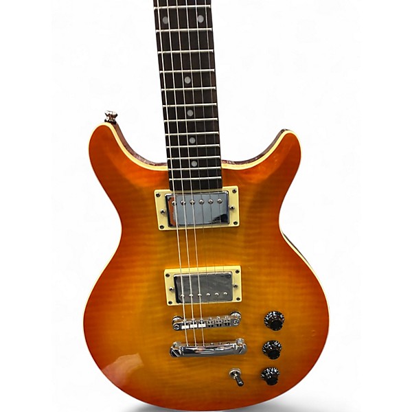 Used Hamer XT SERIES Sunburst Solid Body Electric Guitar