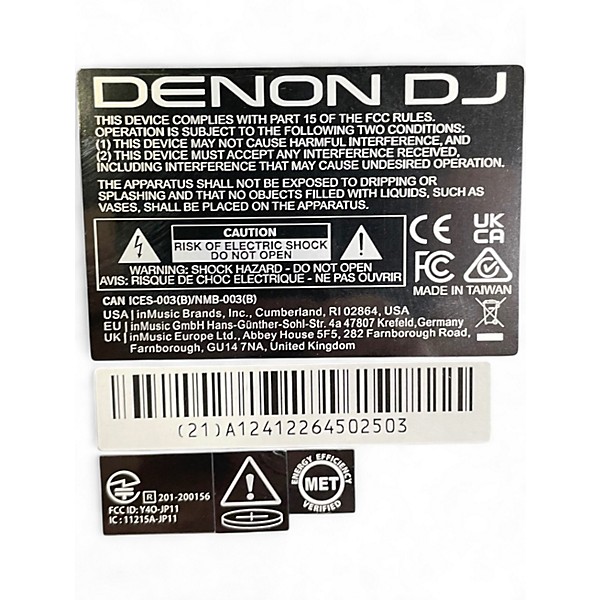 Used Denon DJ PRIME GO PLUS DJ Controller