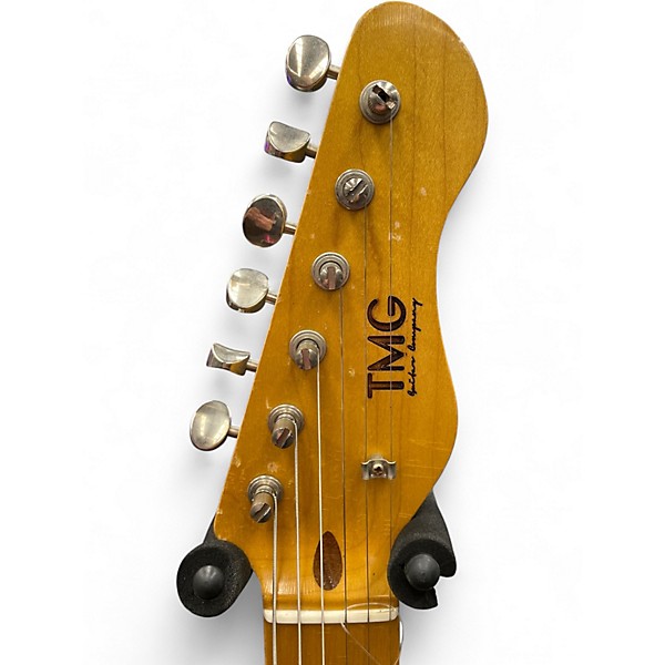 Used TMG Gatton Antique White Solid Body Electric Guitar