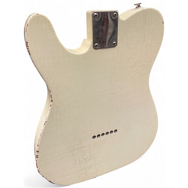 Used TMG Gatton Antique White Solid Body Electric Guitar