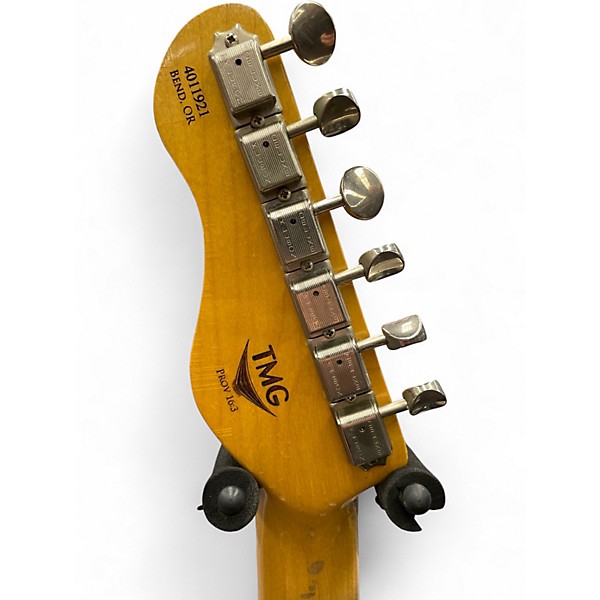 Used TMG Gatton Antique White Solid Body Electric Guitar