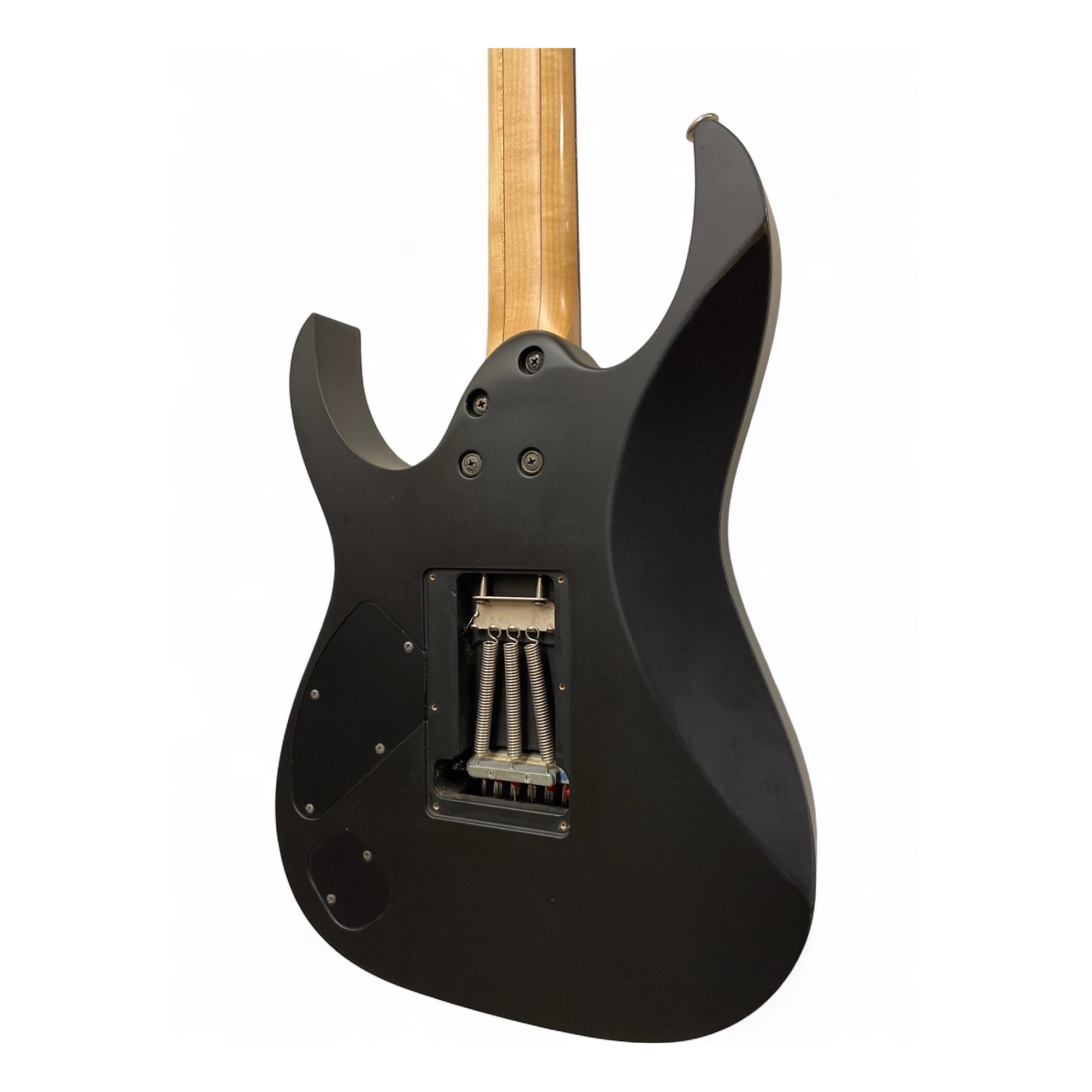 Used Ibanez PRESTIGE RG1570 Black Solid Body Electric Guitar Black