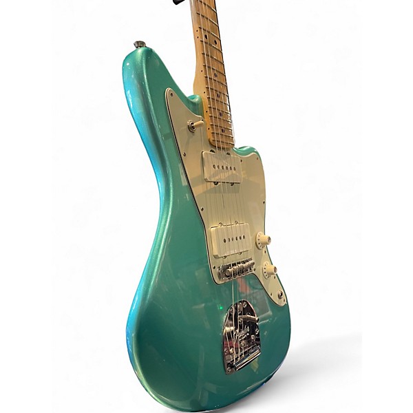 Used 2017 Fender American Professional Jazzmaster Mystic Seafoam Solid Body Electric Guitar