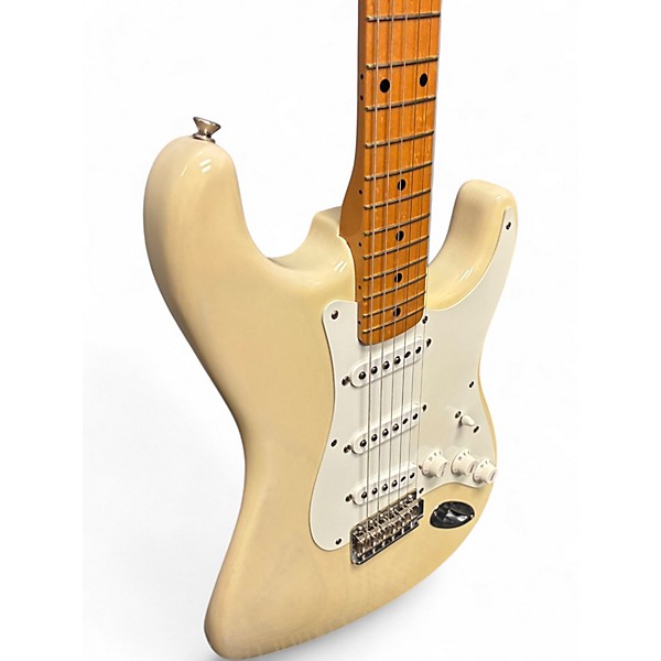 Used Fender 1956 STRATOCASTER NOS Olympic White Solid Body Electric Guitar