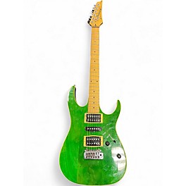 Used Ibanez RX SERIES Green Solid Body Electric Guitar