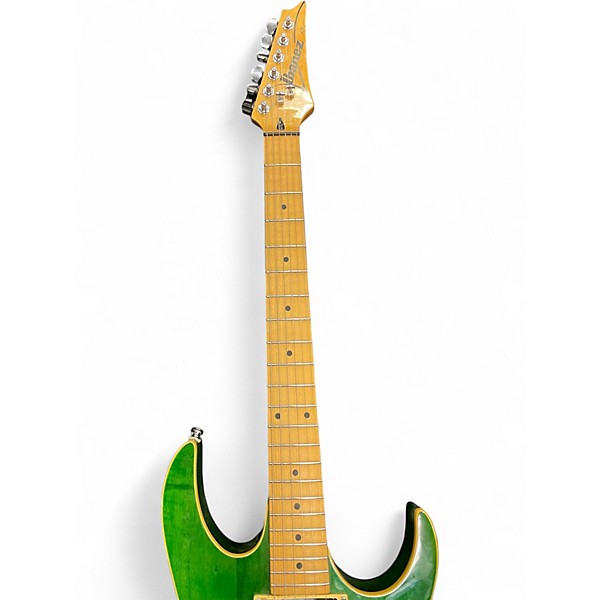 Used Ibanez RX SERIES Green Solid Body Electric Guitar