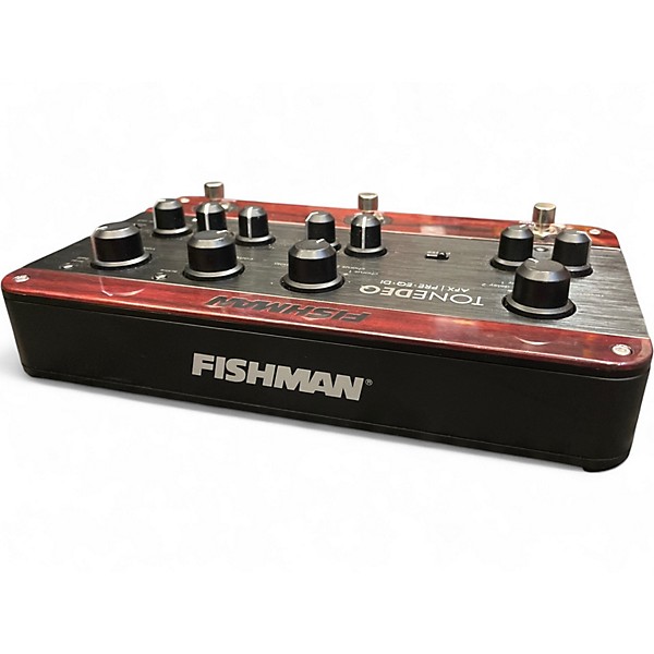 Used Fishman ToneDEQ Acoustic Guitar Preamp EQ Pedal