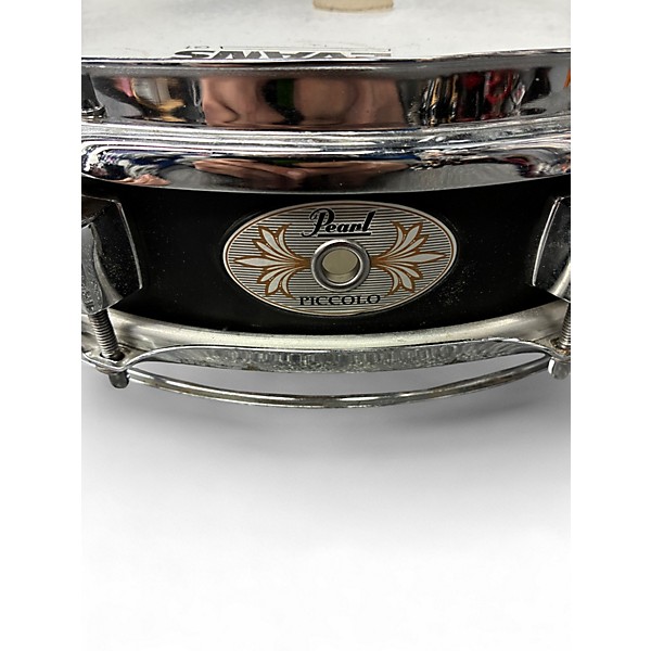 Used Pearl 13X3 Piccolo Snare Black Drum
