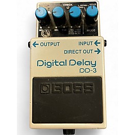 Used BOSS DD3 Digital Delay Effect Pedal