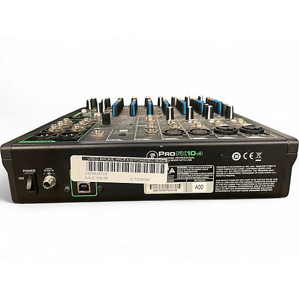 Used Mackie PROFX10 Powered Mixer
