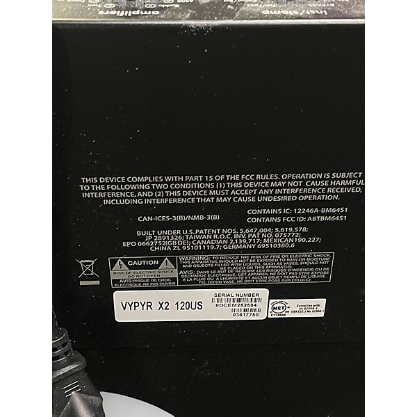 Used Peavey VYPER X2 Guitar Combo Amp