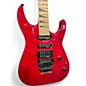 Used Jackson JS34Q Dinky Transparent Red Solid Body Electric Guitar thumbnail