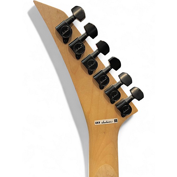 Used Jackson JS34Q Dinky Transparent Red Solid Body Electric Guitar