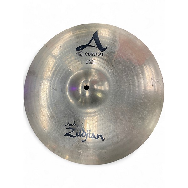 Used Zildjian 15in A Custom Crash Cymbal