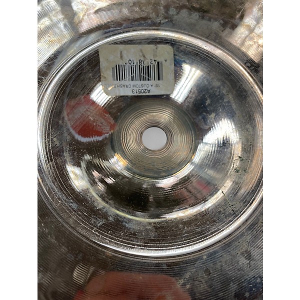 Used Zildjian 15in A Custom Crash Cymbal