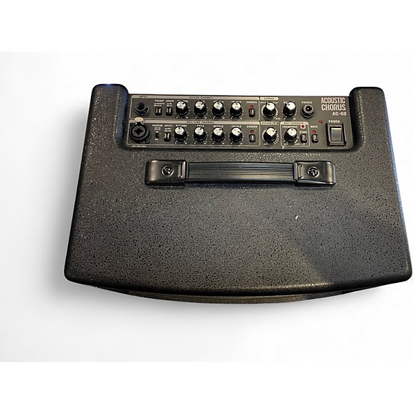 Used Roland AC60 60W 2X6.5 Acoustic Guitar Combo Amp