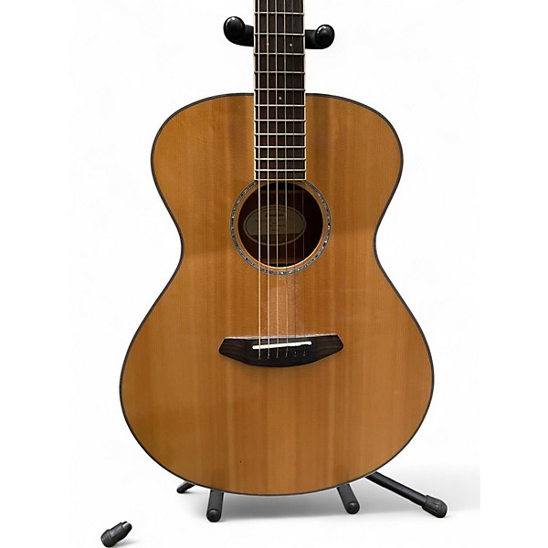 Used Breedlove pursuit ex concert e Natural Acoustic Electric Guitar