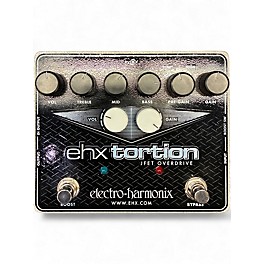 Used Electro-Harmonix EHXTortion JFET Overdrive Effect Pedal