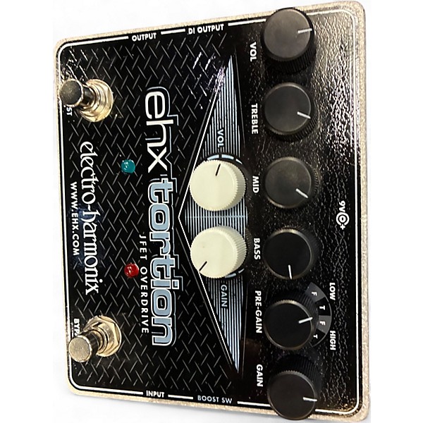 Used Electro-Harmonix EHXTortion JFET Overdrive Effect Pedal