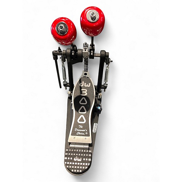 Used DW 3000 Series Double Double Bass Drum Pedal