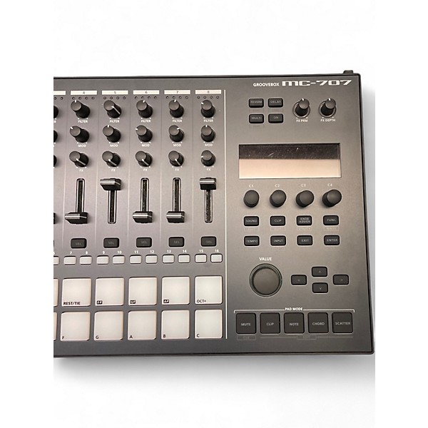 Used Roland MC-707 Groovebox Production Controller