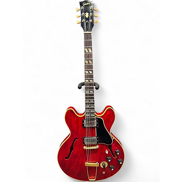Vintage 1968 Gibson ES-345 Cherry Hollow Body Electric Guitar