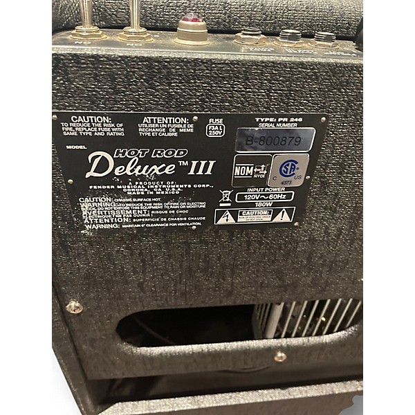 Used Fender George Benson Signature Hot Rod Deluxe 40W Tube Guitar Combo Amp