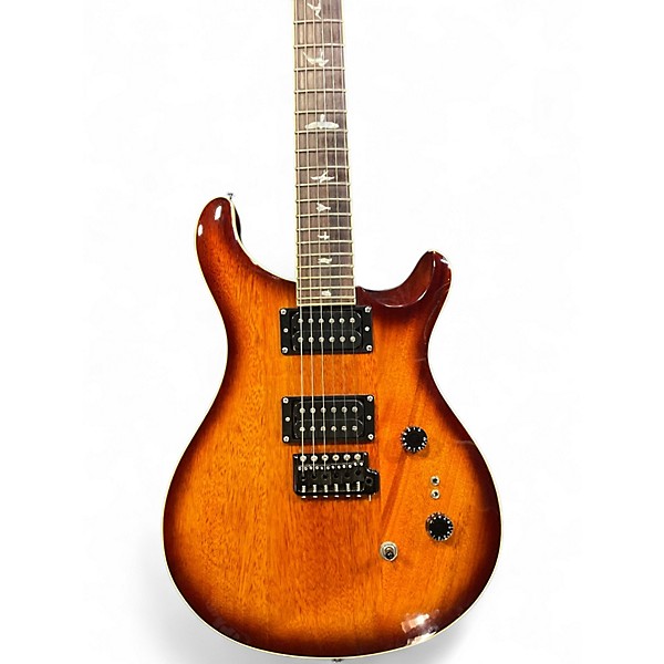 Used Prs SE Custom 22 2 Tone Sunburst Solid Body Electric Guitar