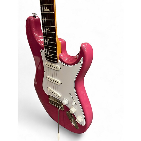 Used PRS SE Silver Sky Dragon Fruit Solid Body Electric Guitar