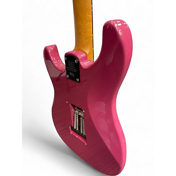 Used PRS SE Silver Sky Dragon Fruit Solid Body Electric Guitar