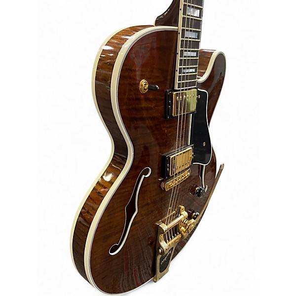 Used 2002 The Heritage Roy Clark Custom Shop Walnut Hollow Body Electric Guitar