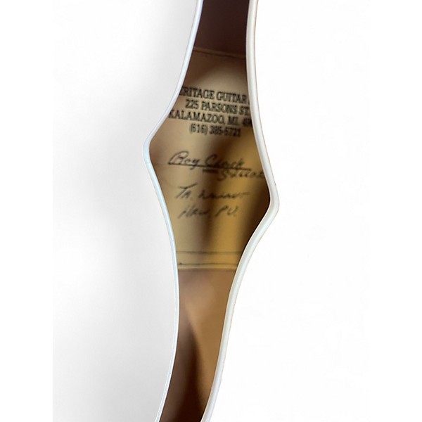 Used 2002 The Heritage Roy Clark Custom Shop Walnut Hollow Body Electric Guitar