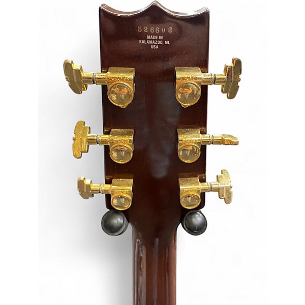 Used 2002 The Heritage Roy Clark Custom Shop Walnut Hollow Body Electric Guitar