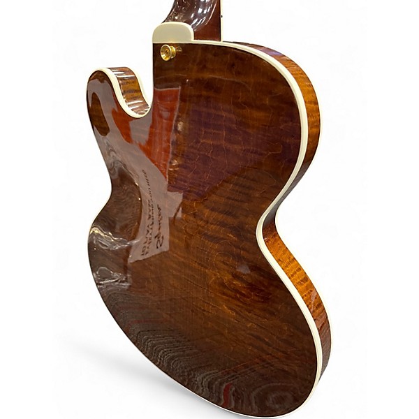 Used 2002 The Heritage Roy Clark Custom Shop Walnut Hollow Body Electric Guitar