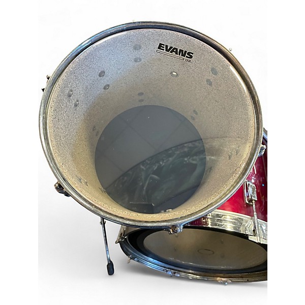 Used TAMA 4 Piece Swingstar Burgundy Drum Kit