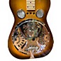 Used Dobro Hound Dog Round Neck 2 Tone Sunburst Resonator Guitar