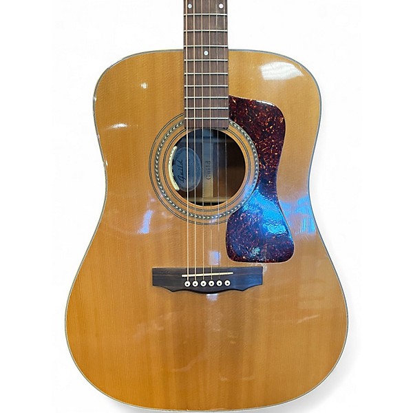 Used 1982 Guild DV6 Natural Acoustic Electric Guitar