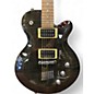 Used Yamaha AES620 Flametop Charcoal Solid Body Electric Guitar