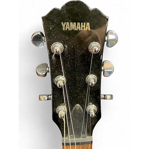 Used Yamaha AES620 Flametop Charcoal Solid Body Electric Guitar